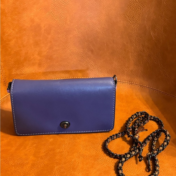 Coach 1941 Dinky with kisslock pocket in purple / iris - Picture 2 of 13